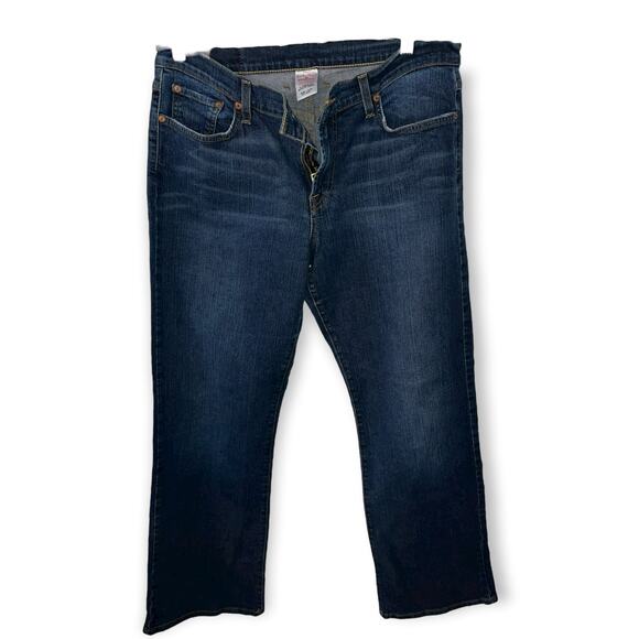 Lucky Brand Dungarees Relaxed Sz 14/32 Classic Fit EUC - Picture 1 of 4
